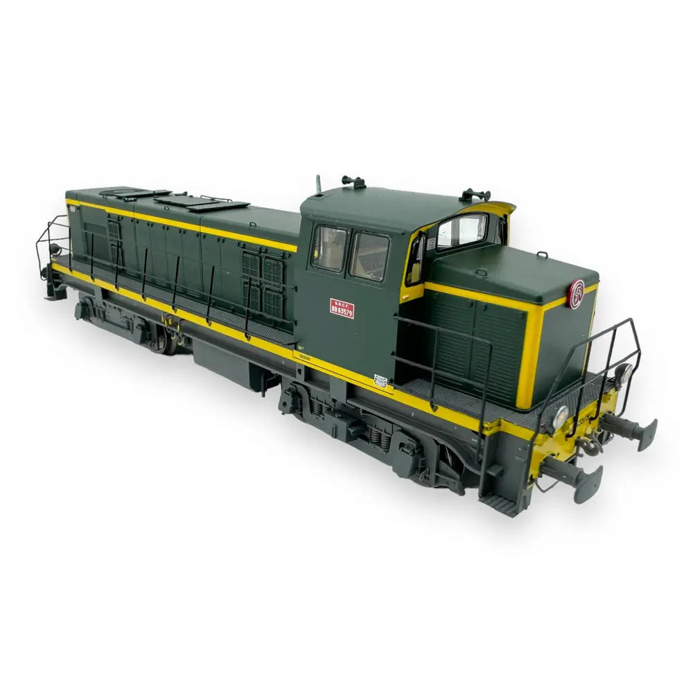 Locomotive diesel BB 63579 - Ree Modèles JM009SAC - HO 1/87 - SNCF - Ep IV - Digital sound - 3R - 2