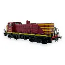 Locomotive Diesel 856 -Soute 5000L- DCC SON REE MODELES JM016S CFL - HO Ep IV-V - 2