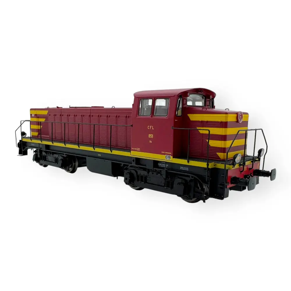 Locomotive diesel 851 - Ree Modèles JM-011SAC - HO 1/87 - CFL - Ep III - Digital sound - 3R - 2