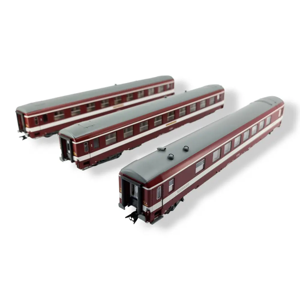 Set Rame Le Capitole 8 Matériels roulant - Ree Modèles CM016DS - HO 1/87 - SNCF - Ep IV - Digital sound - 2R - 3