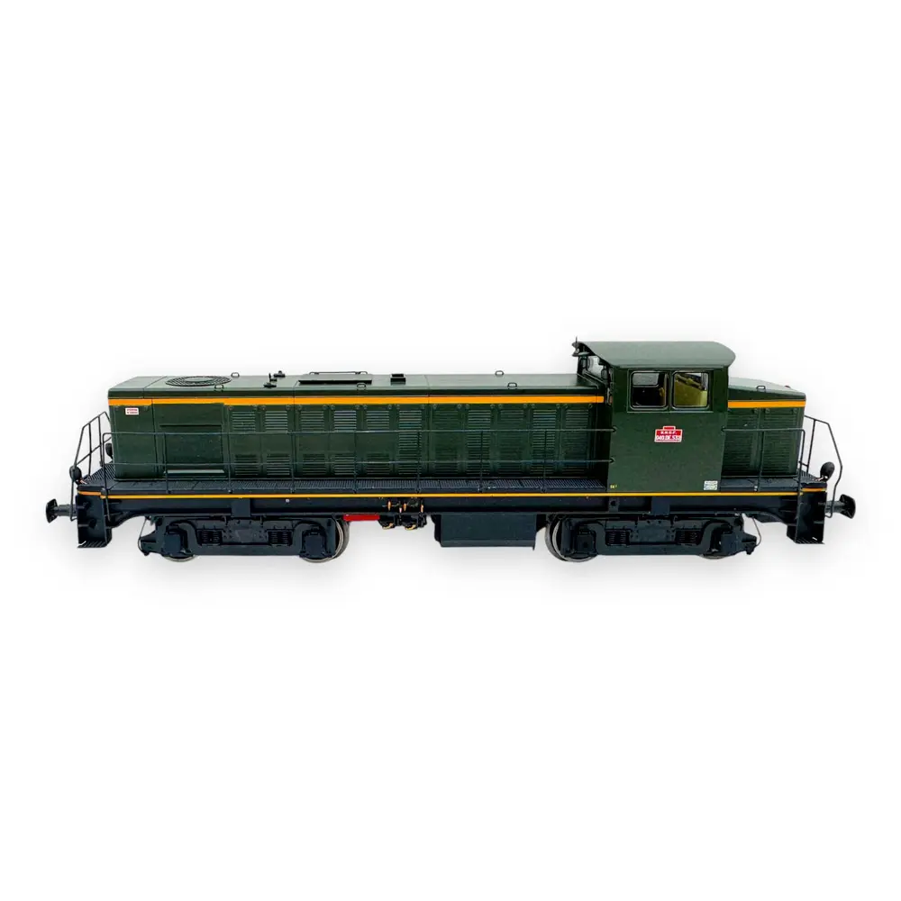 Locomotive Diesel 040 DE 532 - Ree Modèles JM-007S - HO 1/87 - SNCF - Ep III - Digital sound - 2R  - 3