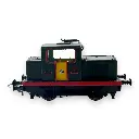 Locotracteur MOYSE 32 TDE | Vert 301 Bande rouge & porte jaune -DC- REE MODELES MB091 SNCF - 3