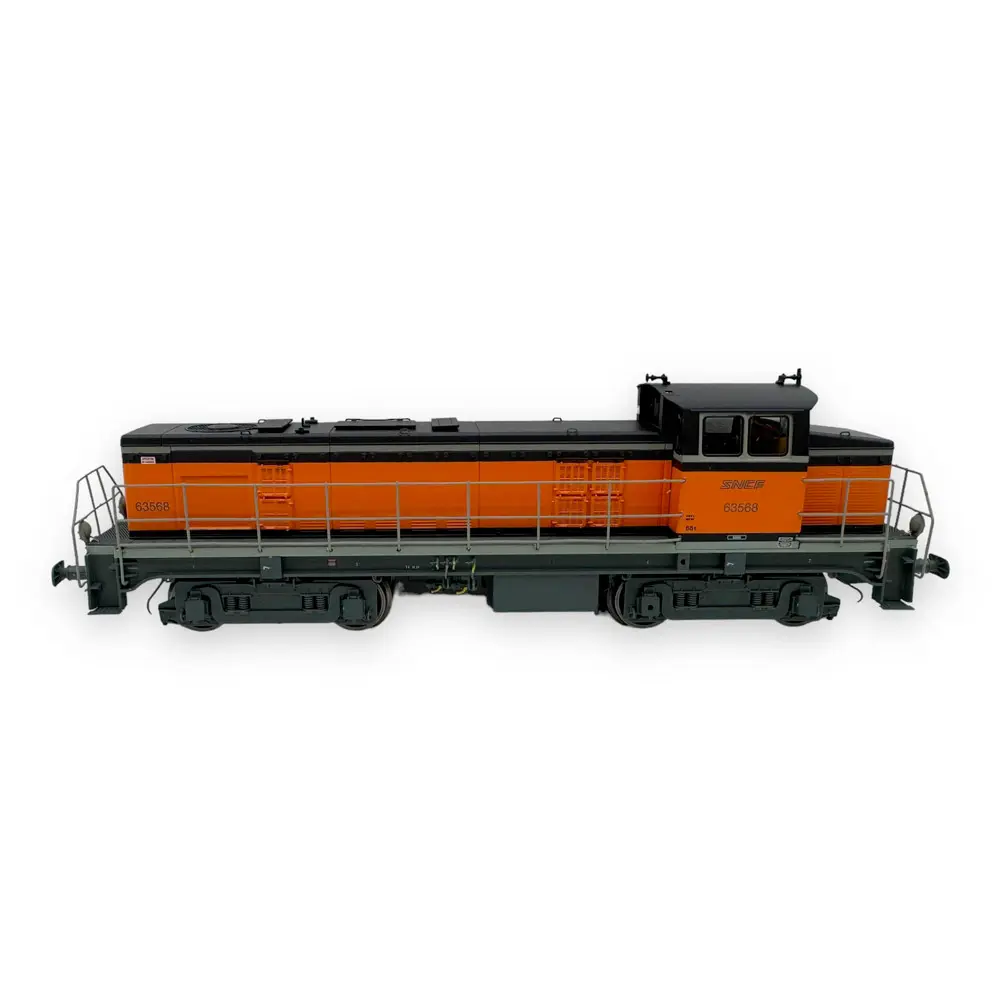 Locomotive diesel BB 63568 Arzens - Ree Modèles JM-010S - HO 1/87 - SNCF - Ep V - Digital sound - 2R - 3