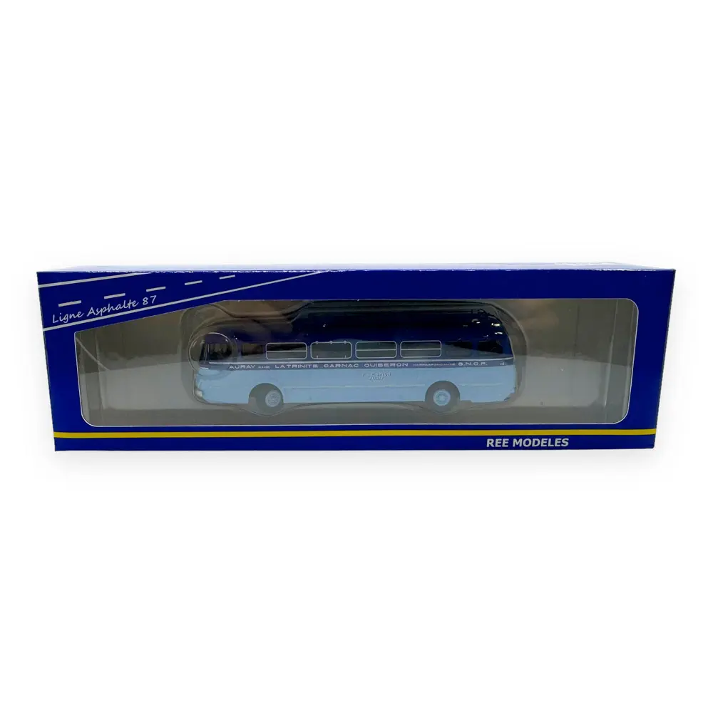 Autocar Renault R4190 "Auray" Bleu - REE MODELES CB130 - HO 1/87 - EP III - 5