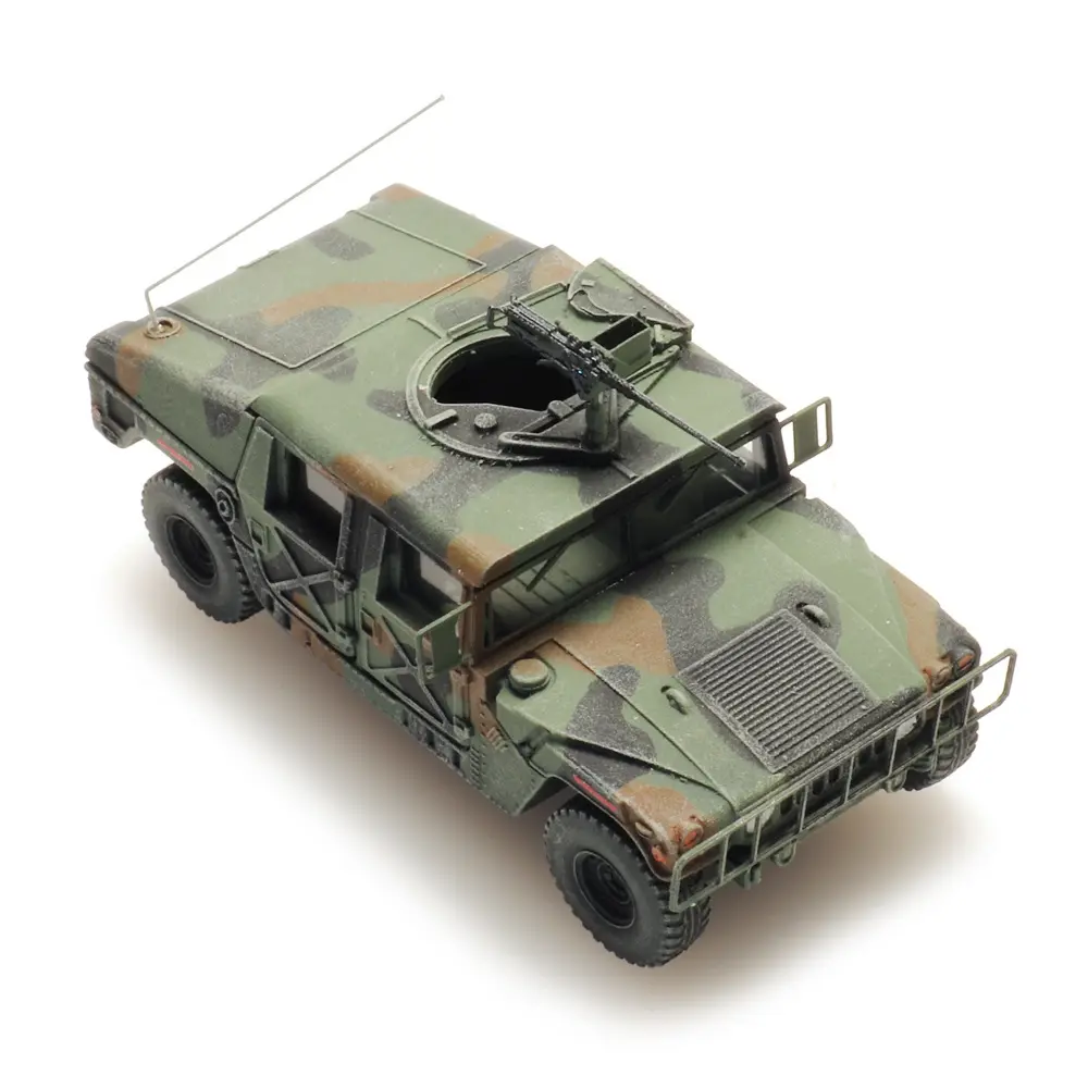 Humvee américain camouflage blindé .50 MG TK/INF - Artitec 6870543 - HO 1/87 - 3