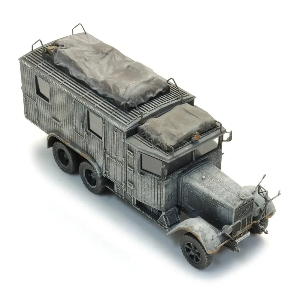 Wehrmacht Henschel 33 D1 Kfz. 72 radio hiver - ARTITEC 6870507 - HO 1/87 - 3