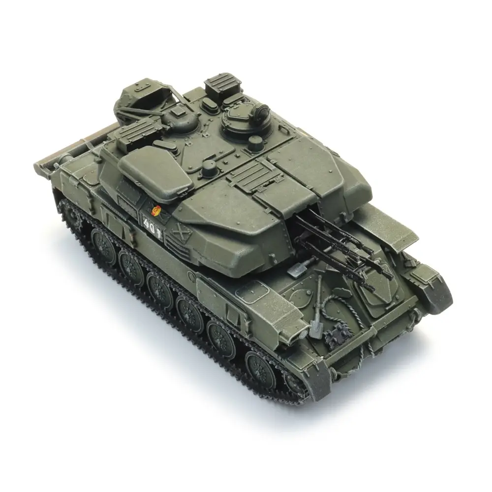 ZSU 23-4 Shilka sur wagon de transport - ARTITEC 6870726 - HO 1/87 - 4