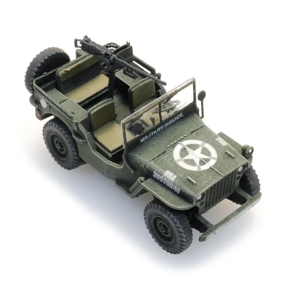 Jeep Willys MP Américaine - Artitec 6870580 - HO 1/87  - 2