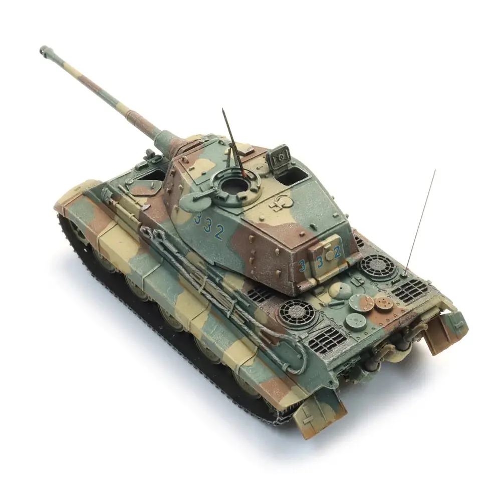 Tiger II Wehrmacht camouflage tricolore – s.Pz.Abt. 501 - ARTITEC 6870655 - HO 1/87 - 3