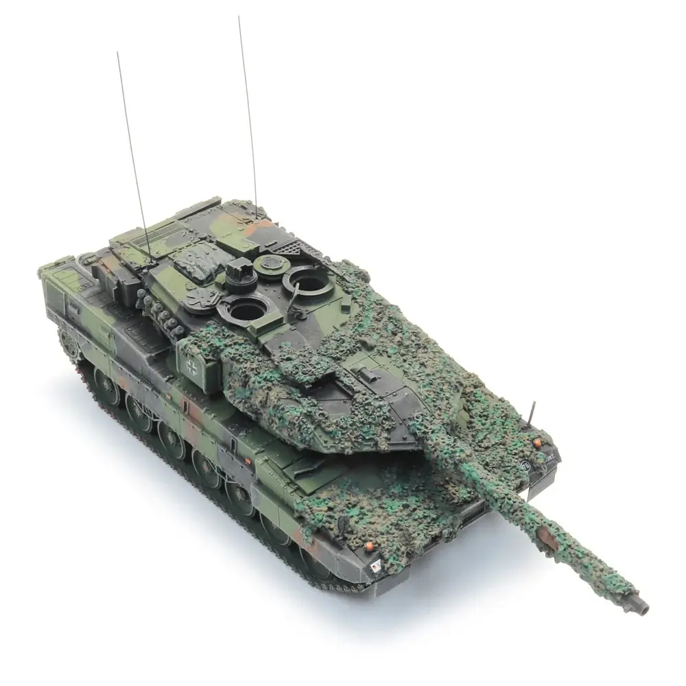 Bundeswehr Leopard 2A7 Flecktarnung Gefechtsklar - Artitec 6870671 - HO 1/87 - 2