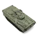 BMP1 NVA vert Eisenbahntransport - Artitec 6870289 - HO 1/87 - 3