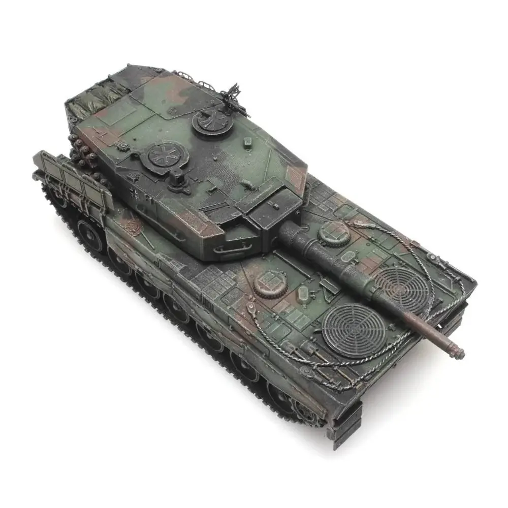 Leopard 2A4 Flecktarnung sur wagon  - ARTITEC 6870186 - HO 1/87 - 3
