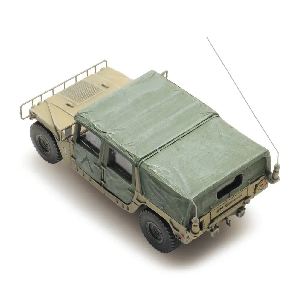 Jeep Humvee du désert des États-Unis - Artitec 6870540 - HO 1/87 - 4