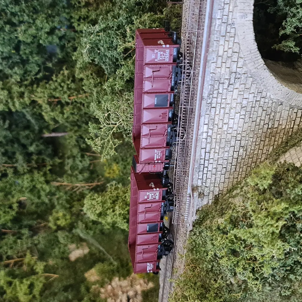 Pack 2 wagons tombereaux OCEM 19 REE Modèles WB827 - HO 1/87 - 5