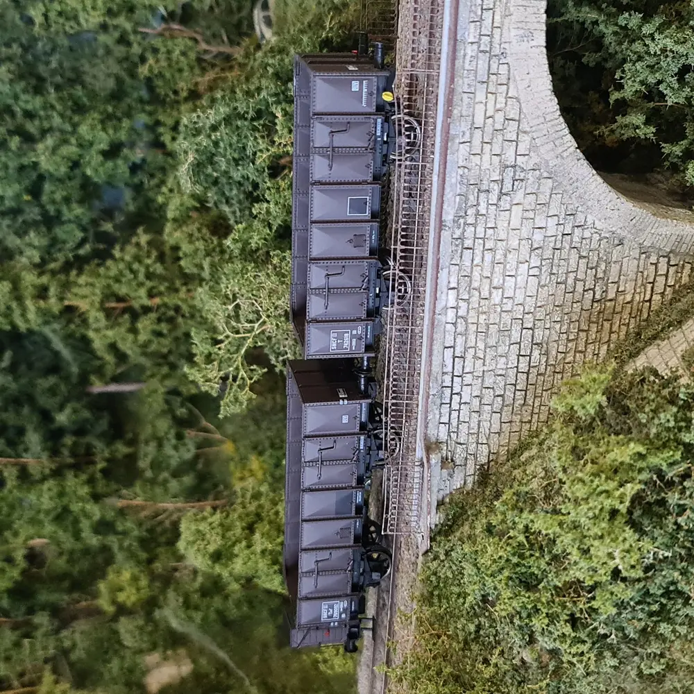 Pack 2 wagons tombereaux OCEM 19 REE Modèles WB832 - HO 1/87 - 5