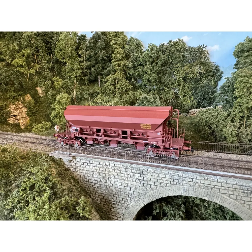 Wagon Trémie T8 Tads REE Modèles WB840 - HO 1/87 - SNCF - EP IV - 5