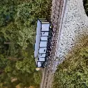 Wagon tombereau tôlé gris, ferrures noires, REE Modèles WB-816, HO 1/87e - 5