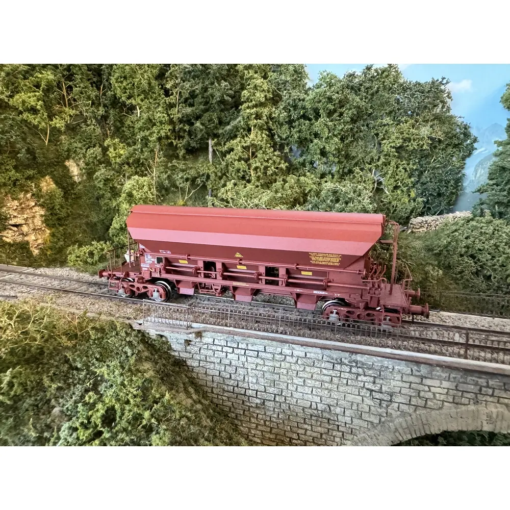 Wagon Trémie T8 Tadkks - REE Modèles WB843 - HO 1/87 - SNCF - EP IV-V - 5