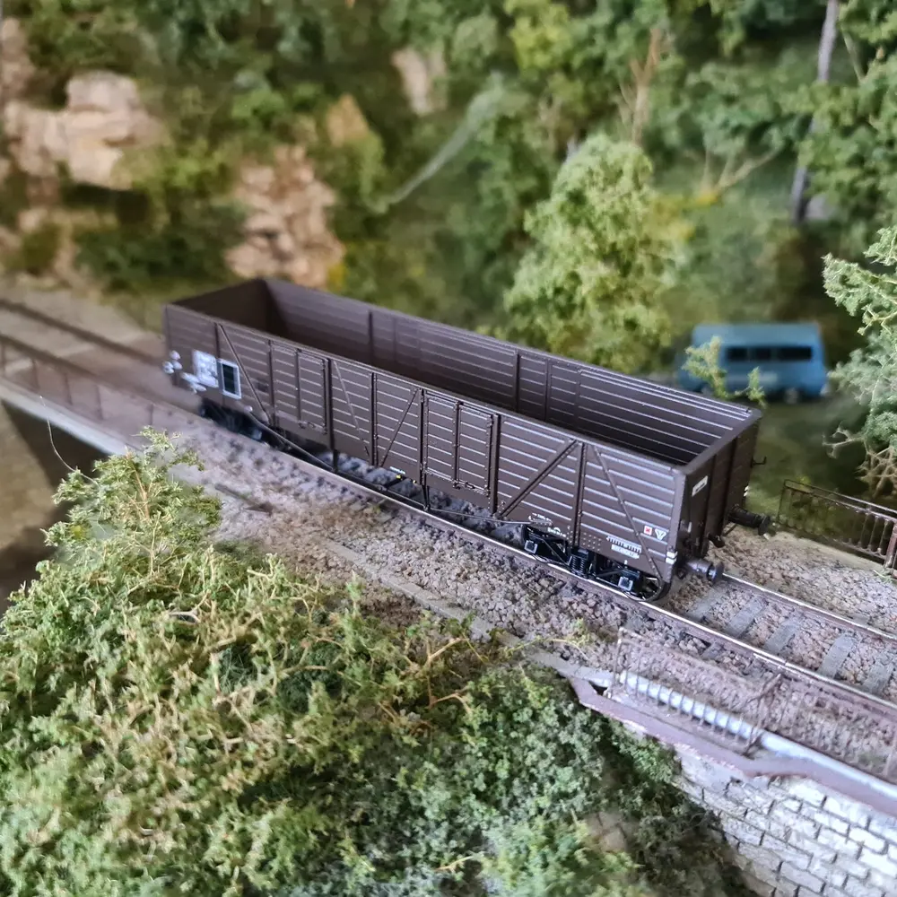 Wagon TP Tombereau - REE Modèles WB786 - HO 1/87 - SNCF - EP IIIA - 5