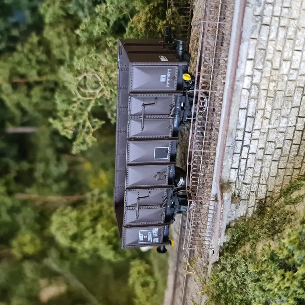 Wagon Tombereau OCEM 19 - REE Modèles WB835 - HO 1/87 - SNCF - EP III - 5