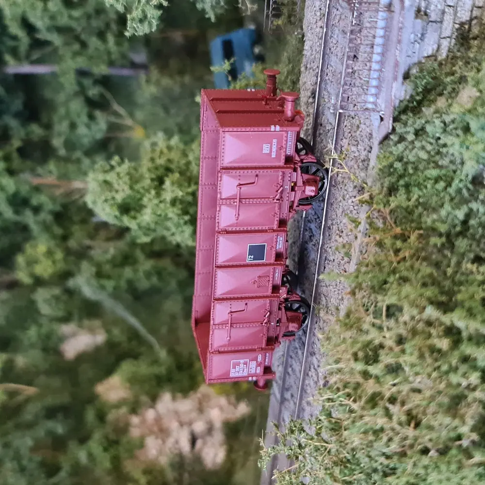 Wagon Tombereau OCEM 19 - REE Modèles WB837 - HO 1/87 - SNCF - EP IV - 5