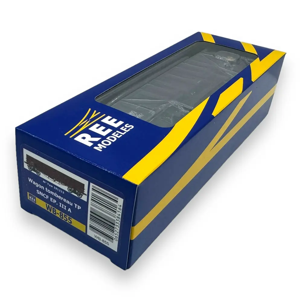 Wagon tombereau - Ree Modèles WB-855 - HO 1/87 - SNCF - Ep III - 2R  - 4