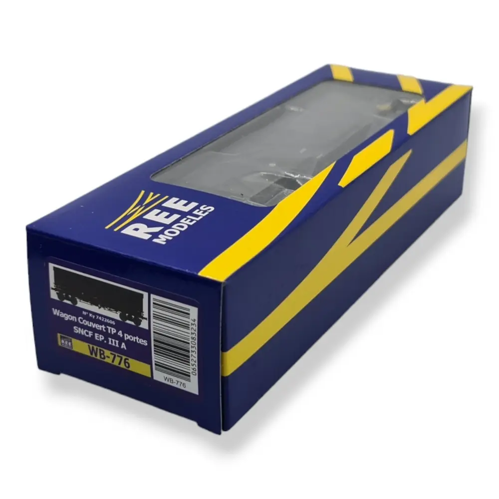 Wagon TP Couvert - REE Modèles WB776 - HO 1/87 - SNCF - EP IIIA - 5
