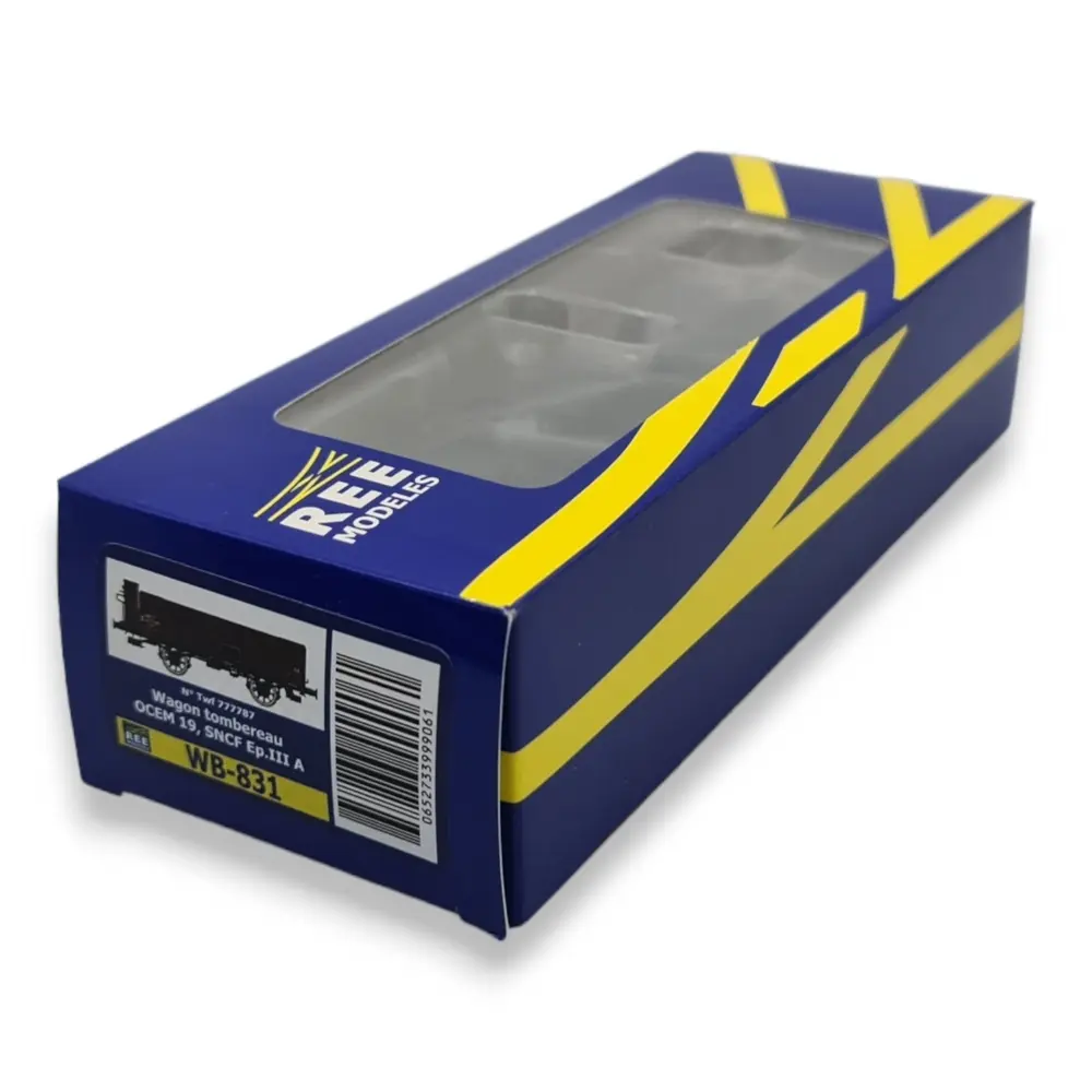Wagon tombereau OCEM 19 REE Modèles WB831 - HO 1/87 - SNCF - 4