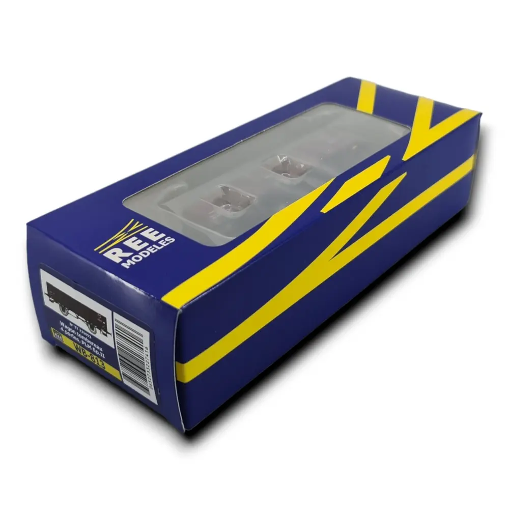 Wagon tombereau 4 portes, REE Modèles WB-813, HO 1/87e - 3