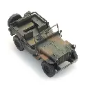 Jeep M201 Hotchkiss Camouflée - ARTITEC 6870582 - HO 1/87  - 3