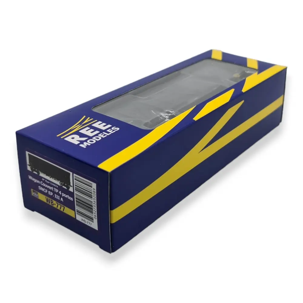 Wagon couvert TP REE Modèles WB777 - HO 1/87 - SNCF - EP III - 5