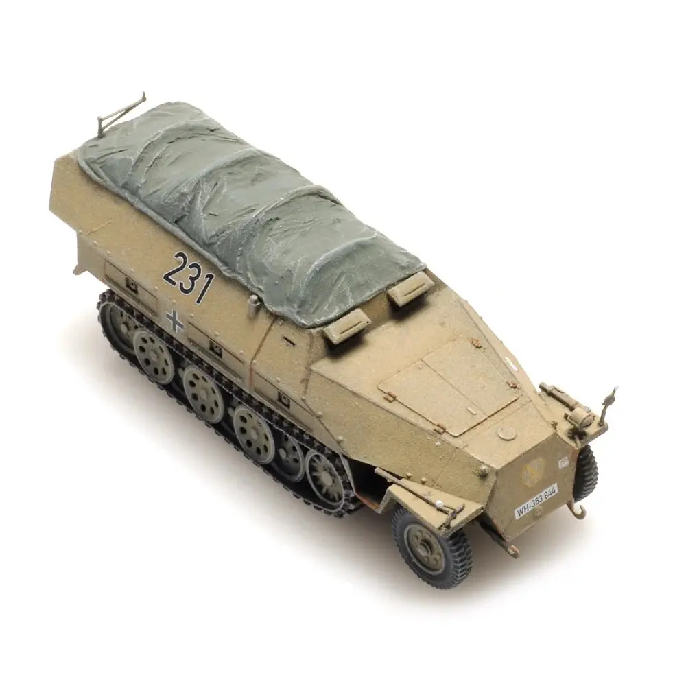 SdKfz 251 1 Ausf D Eisenbahntransport - Artitec 6870530 - HO 1/87 - 7