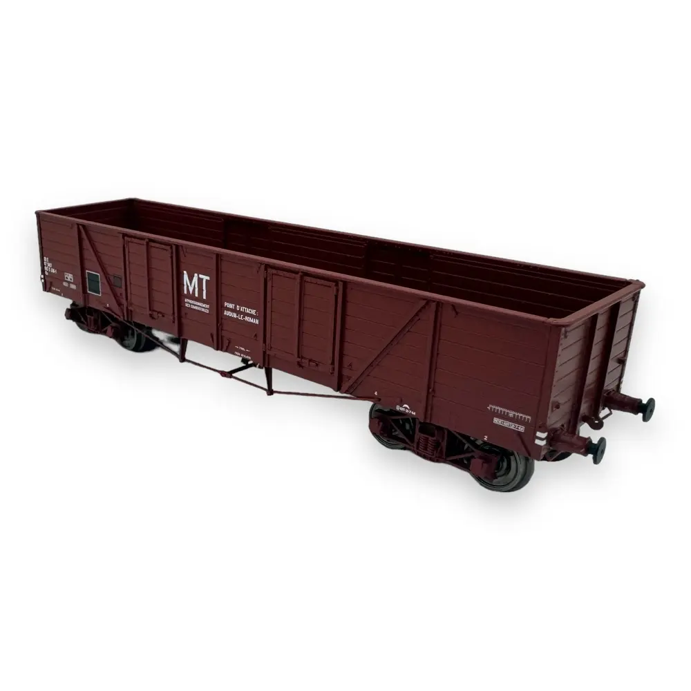Wagon TP Tombereau MT - REE MODELES WB858 - HO : 1/87 - SNCF - EP. IV - 2R - 2