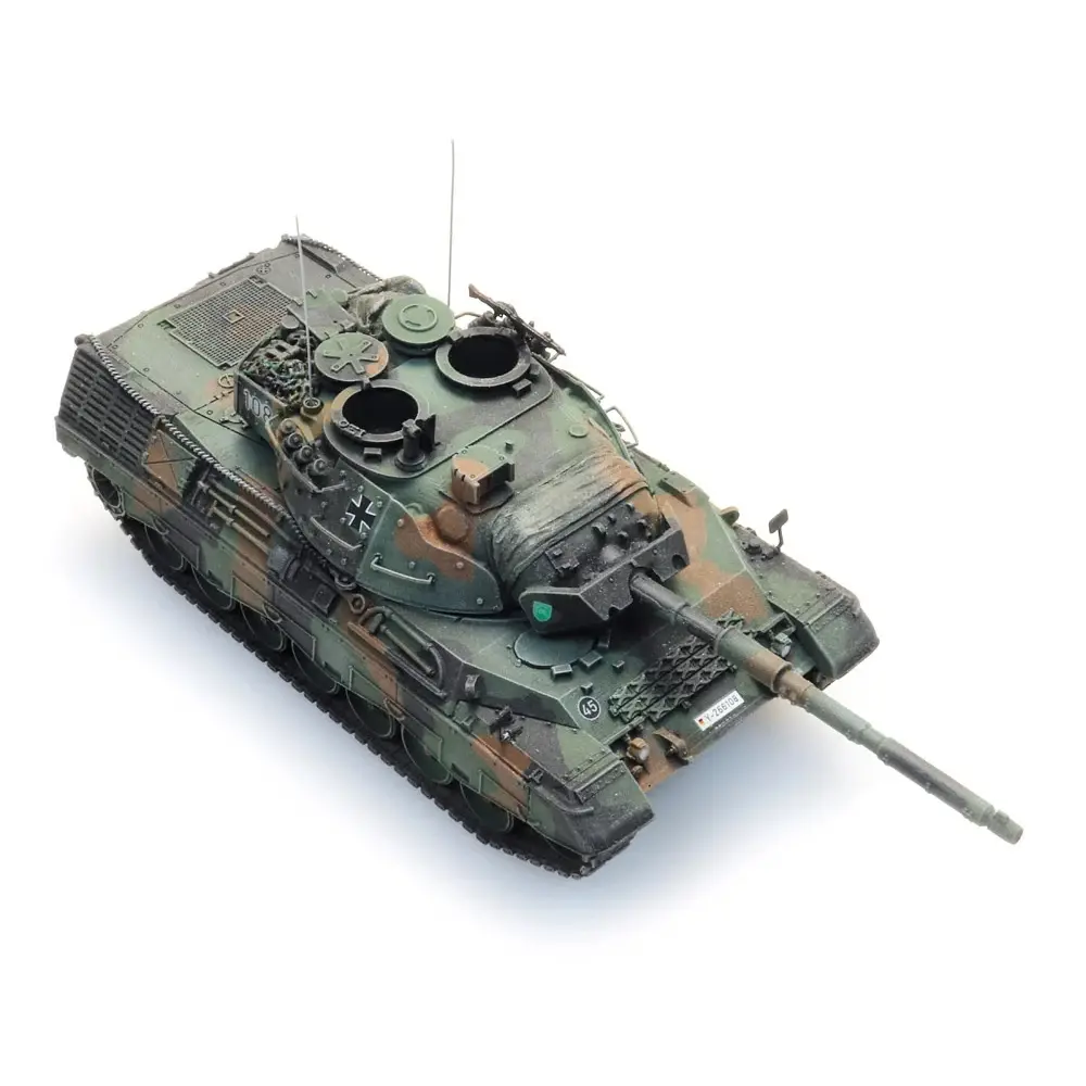 Char Leopard 1A5 Bundeswehr avec camouflage - Artitec 6870604 - HO 1/87 - 2