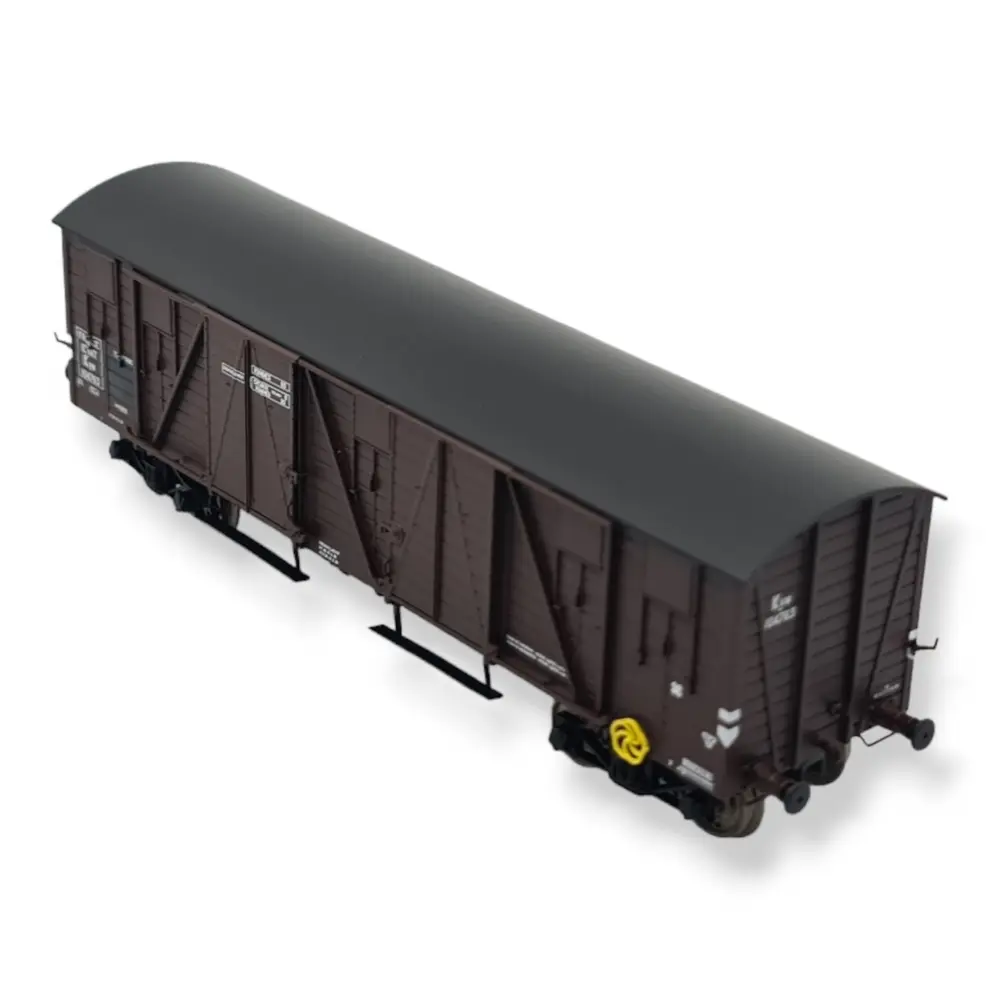 Wagon TP Couvert marron - REE Modèles WB775 - HO 1/87 - EP II - 2