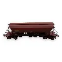 Wagon Trémie T8 Tadkks - REE Modèles WB843 - HO 1/87 - SNCF - EP IV-V - 3