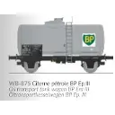 Wagon citerne pétrole BP - Ree Modèles WB875 - HO 1/87 - SNCF - Ep III - 2R - 2