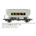 Wagon céréalier FAUVET-GIREL « SHGT » - Ree Modèles WB886 - HO 1/87 - SNCF - Ep III - 2R - 2