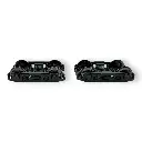 Set de deux bogies PLM type D - Noir - REE Modèles XB112E02 - 2