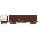 Wagon tp couvert 4 portes « VB » - Ree Modèles WB912 - HO 1/87 - SNCF - Ep III - 2R - 2