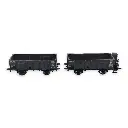 Pack 2 wagons tombereaux OCEM 19 REE Modèles WB828 - HO 1/87 - 3