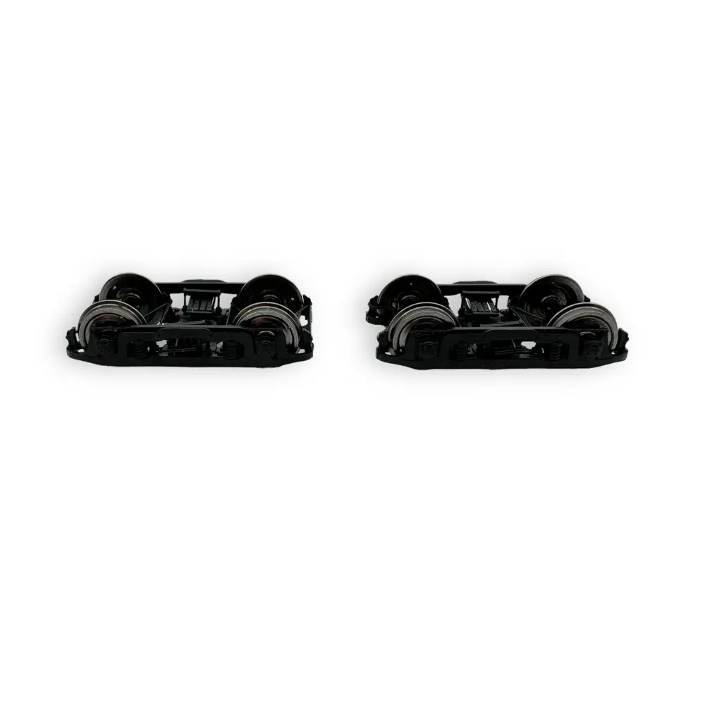 Set de deux bogies PLM type D - Noir - REE Modèles XB112E01 - 2
