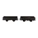 Wagons tombereau 4 portes ex-PLM, SNCF, REE Modèles WB-819, HO 1/87e - 4