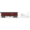 Wagon tp couvert pour primeurs 4 portes - Ree Modèles WB906 - HO 1/87 - PLM - Ep II - 2R - 2