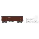 Wagon tp couvert pour primeurs 4 portes - Ree Modèles WB908 - HO 1/87 - EST - Ep IIIa - 2R - 2