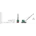 Grue Bondy sur bogie région Nord - Ree Modèles WB793 - HO 1/87 - SNCF - 2R - 2