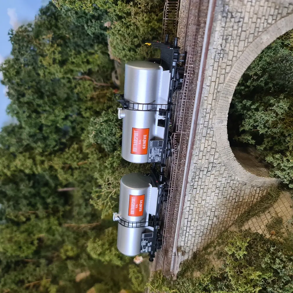 Set 2 wagons citerne OCEM 29 REE Modèles WB716 - HO 1:87 - SNCF - 5