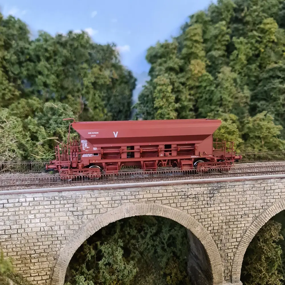 Wagon Trémie T1 Uas REE Modèles WB752 à Ballast - HO 1/87 - SNCF - EP IV - 3
