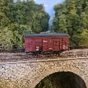 Wagon ex-couvert primeur 20T PLM REE Modèles WB736 - HO 1/87 - EP II - 3