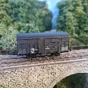 Wagon ex-couvert primeur 20T PLM "VB" REE Modèles WB741 - HO 1/87 - SNCF - EP III - 4